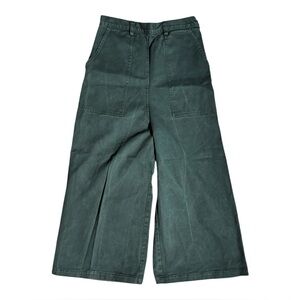 First Rite Wide Leg Pants Green